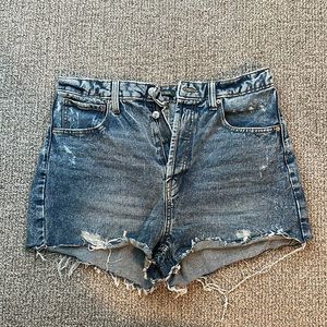 Wild Fable Distressed High Rise Jean Shorts // Size 12